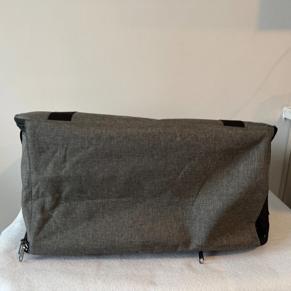 EliteField‎ Soft Sided Pet Carrier Airline Approved Dog Cat Travel Bag Gray